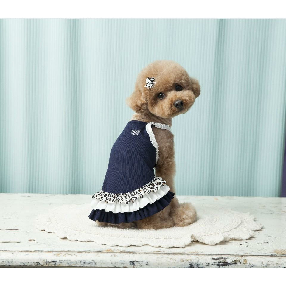 Navy blue dog dress hotsell